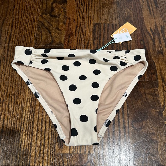 Dot Print Hipster Bikini Bottom - Kona Sol - Picture 2 of 7